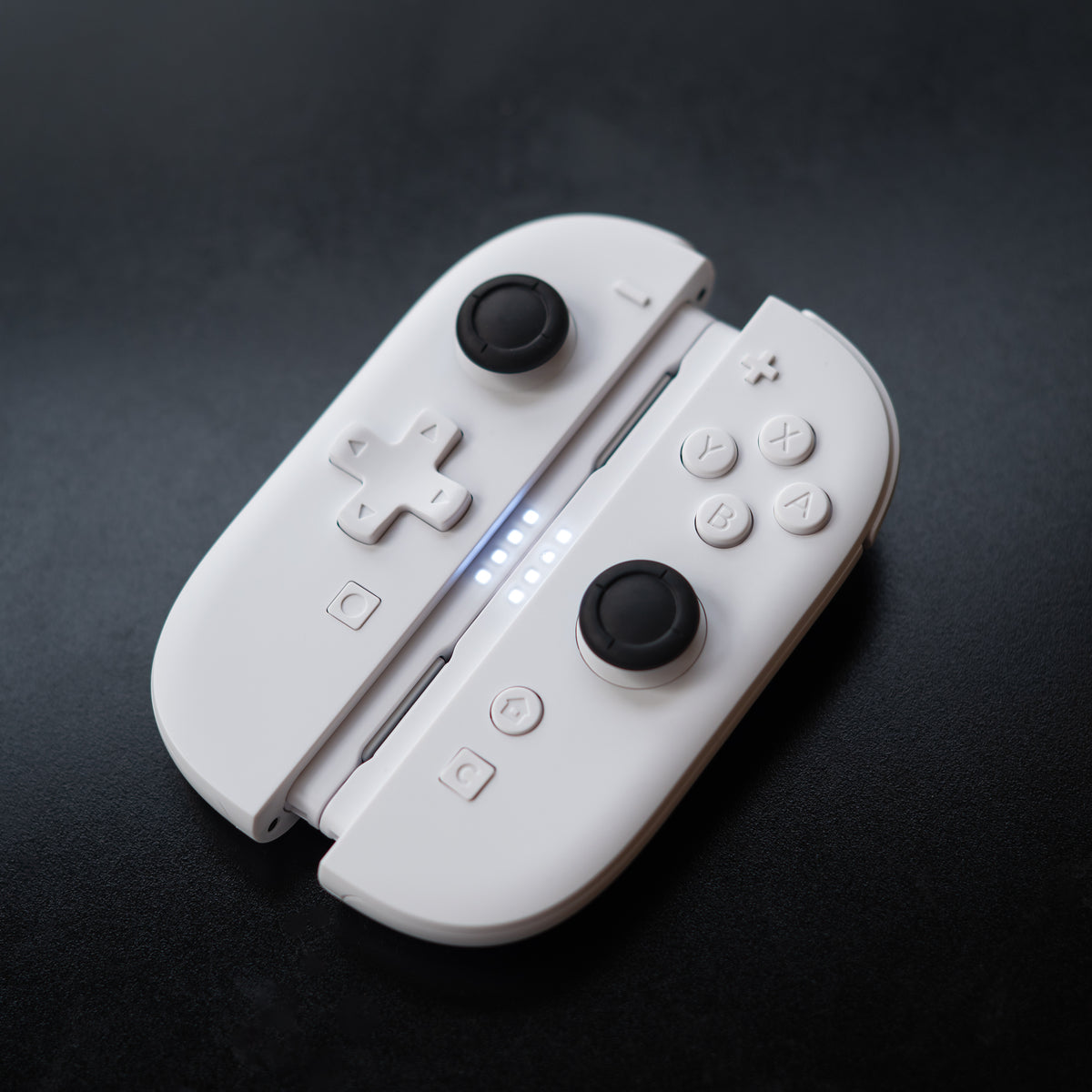 Mono White Custom Switch 2 Joy-Cons | GameTraderZero
