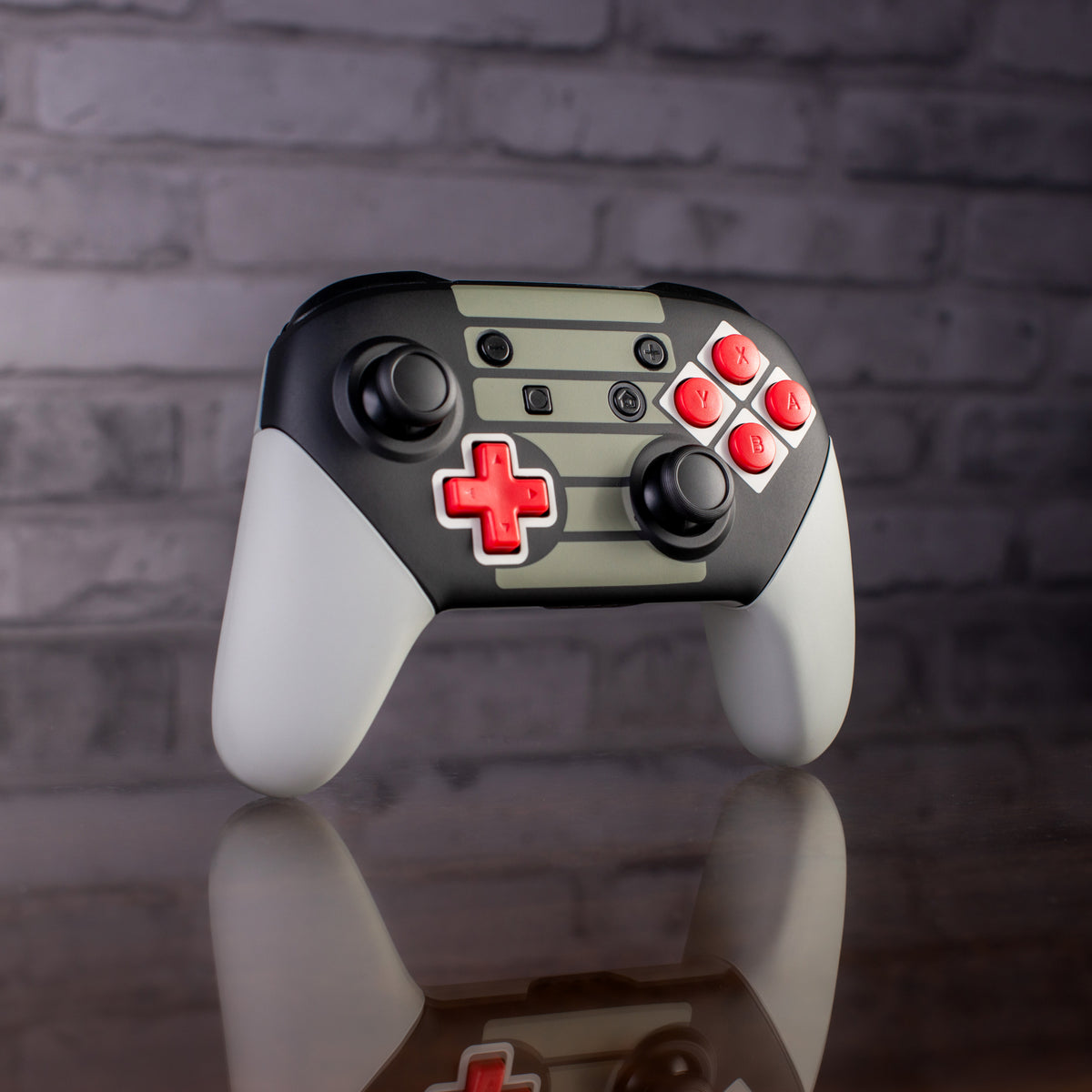 Custom Nintendo Switch Pro Controller Retro NES