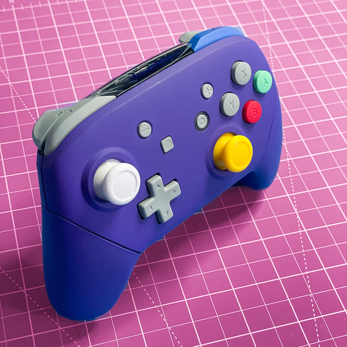 Nintendo Switch Pro Controller Mod GameCube Retro Style Customized