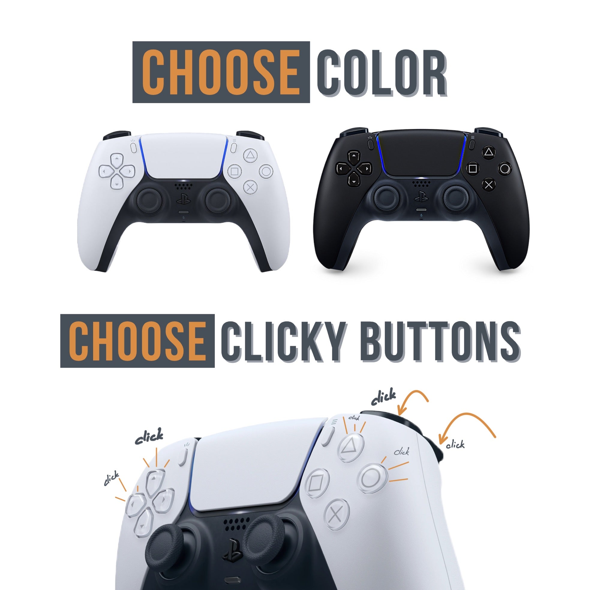 Retro PS5 Controller With Old-School Action Buttons Sony