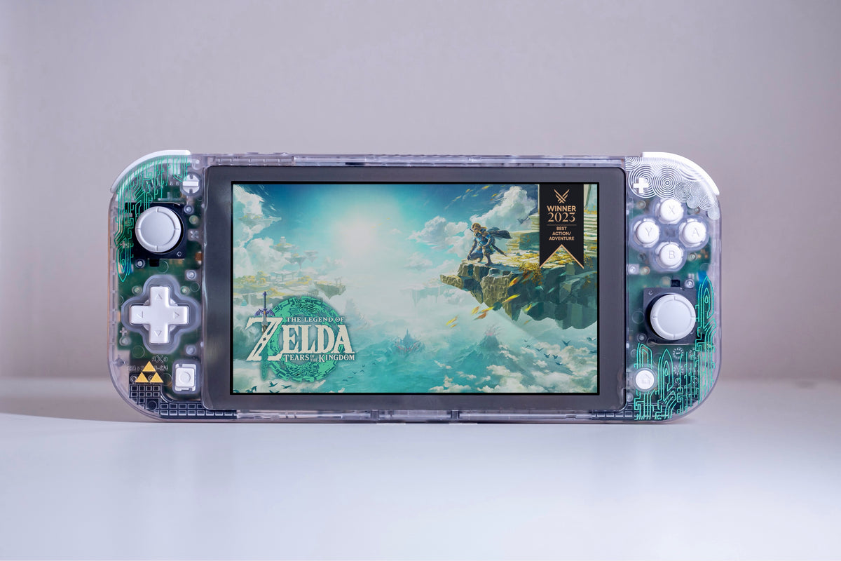 Custom Nintendo Switch Lite Zelda: Tears Of The Kingdom Premium Edition ...