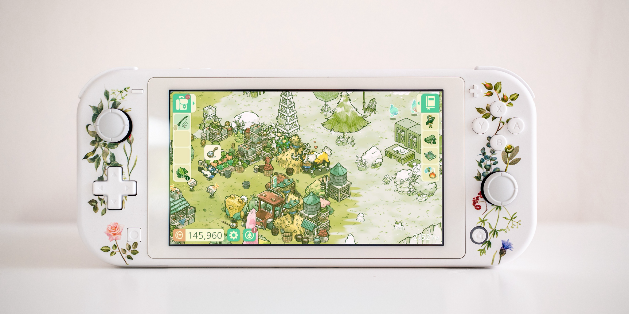Special Edition Floral Nintendo Switch Lite Flowers Vines