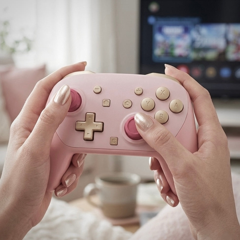 Gilded Cosmopolitan Switch 2 Pro-Controller | GameTraderZero