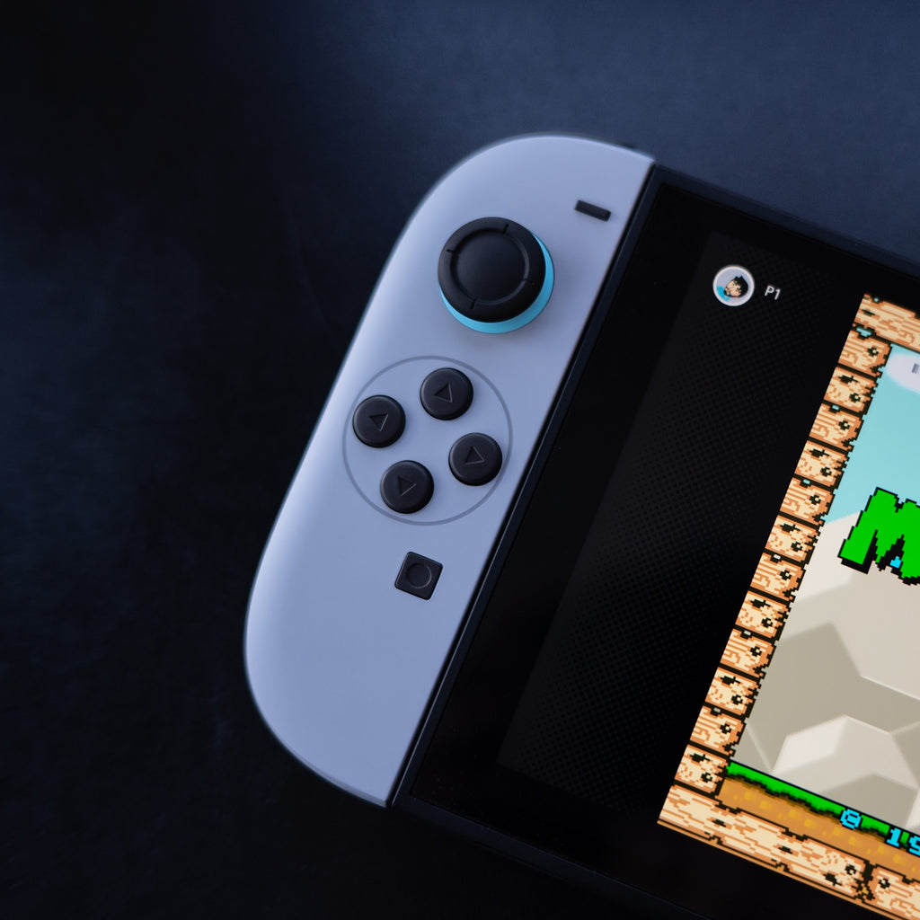 SNES Custom Switch 2 Joy-Cons | Hand-Cast Resin Buttons – GameTraderZero