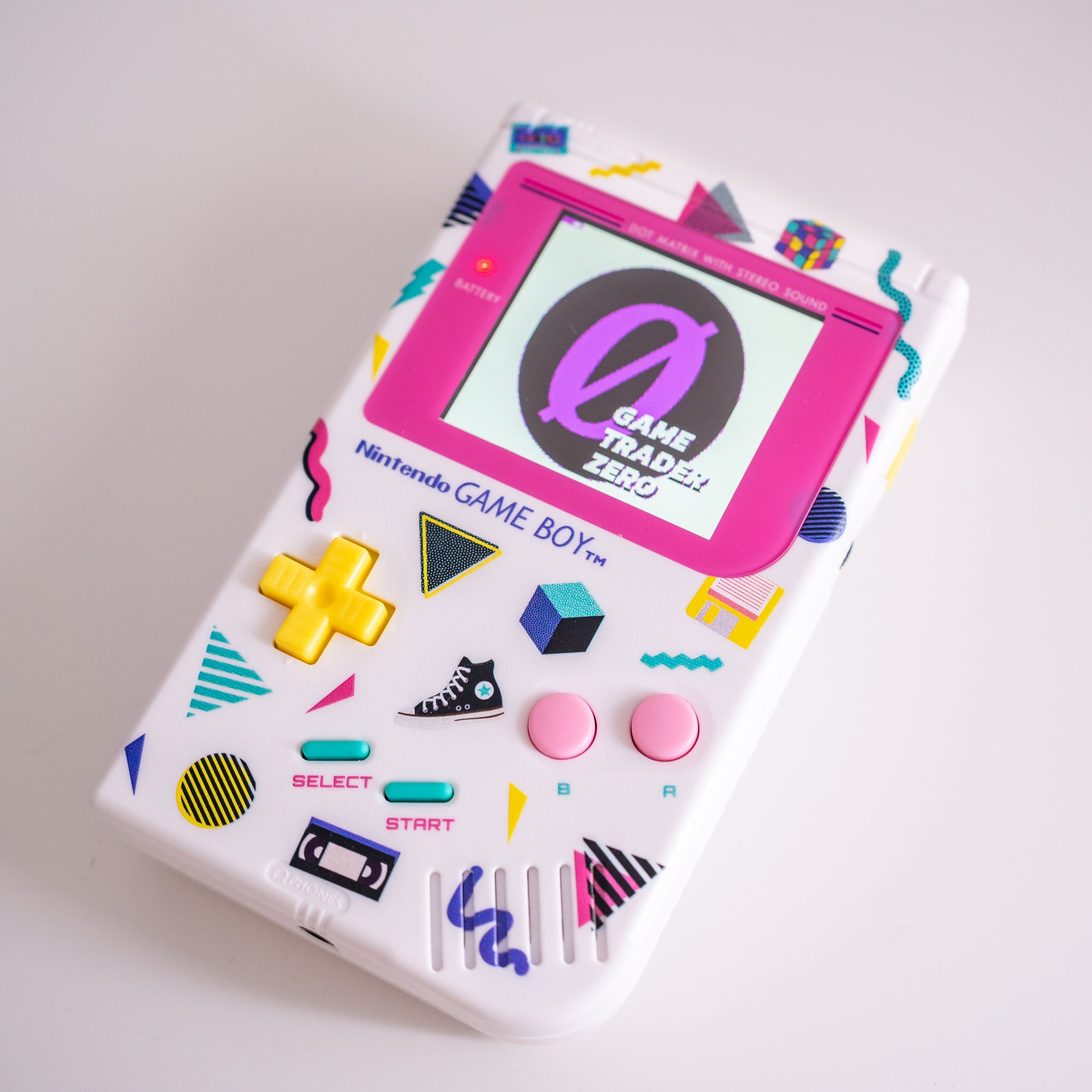 90s Retro Game Boy DMG with Backlit IPS Screen - GameTraderZero