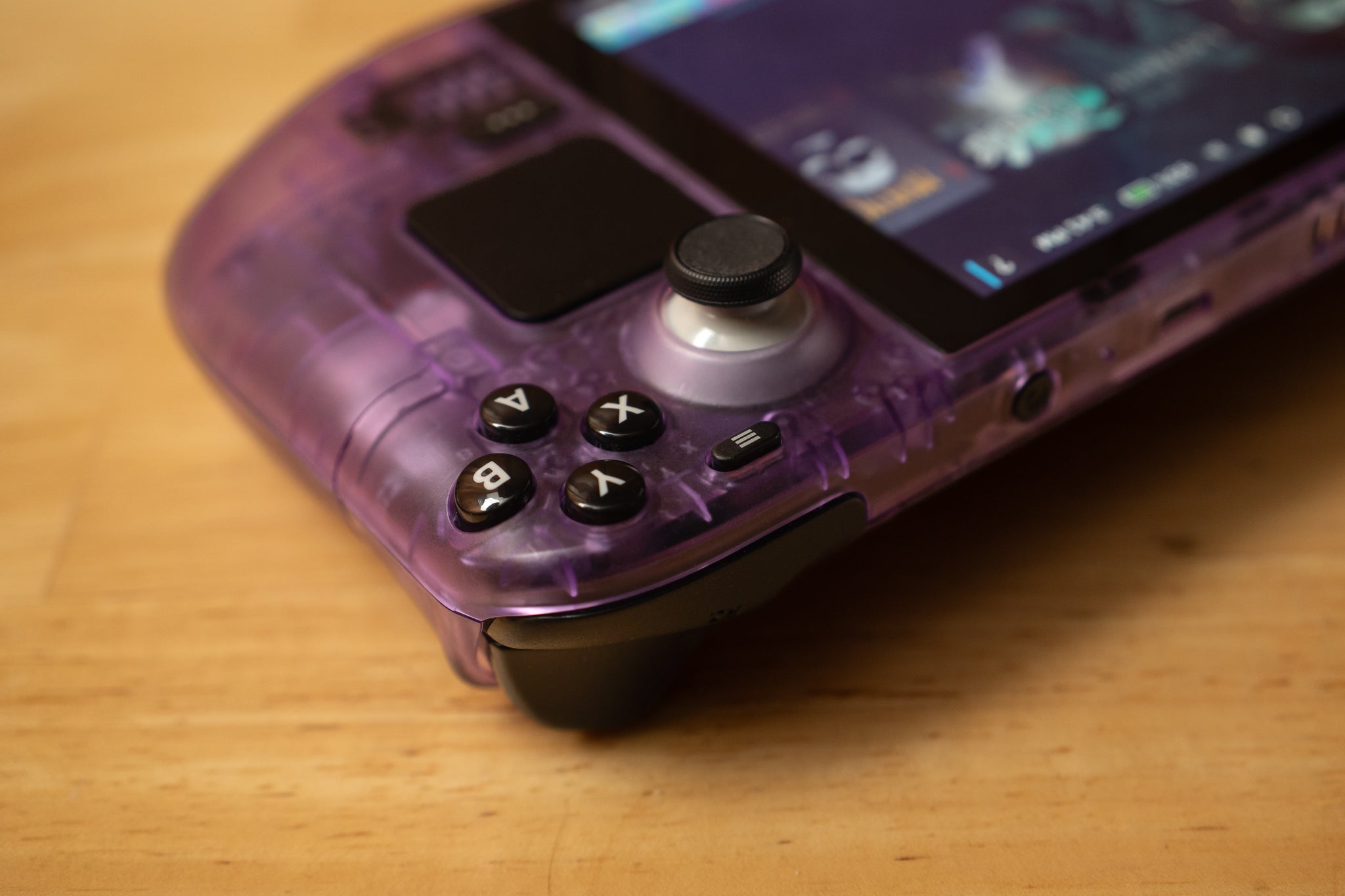 Customized Steam Deck Handheld Gaming Atomic Purple - By