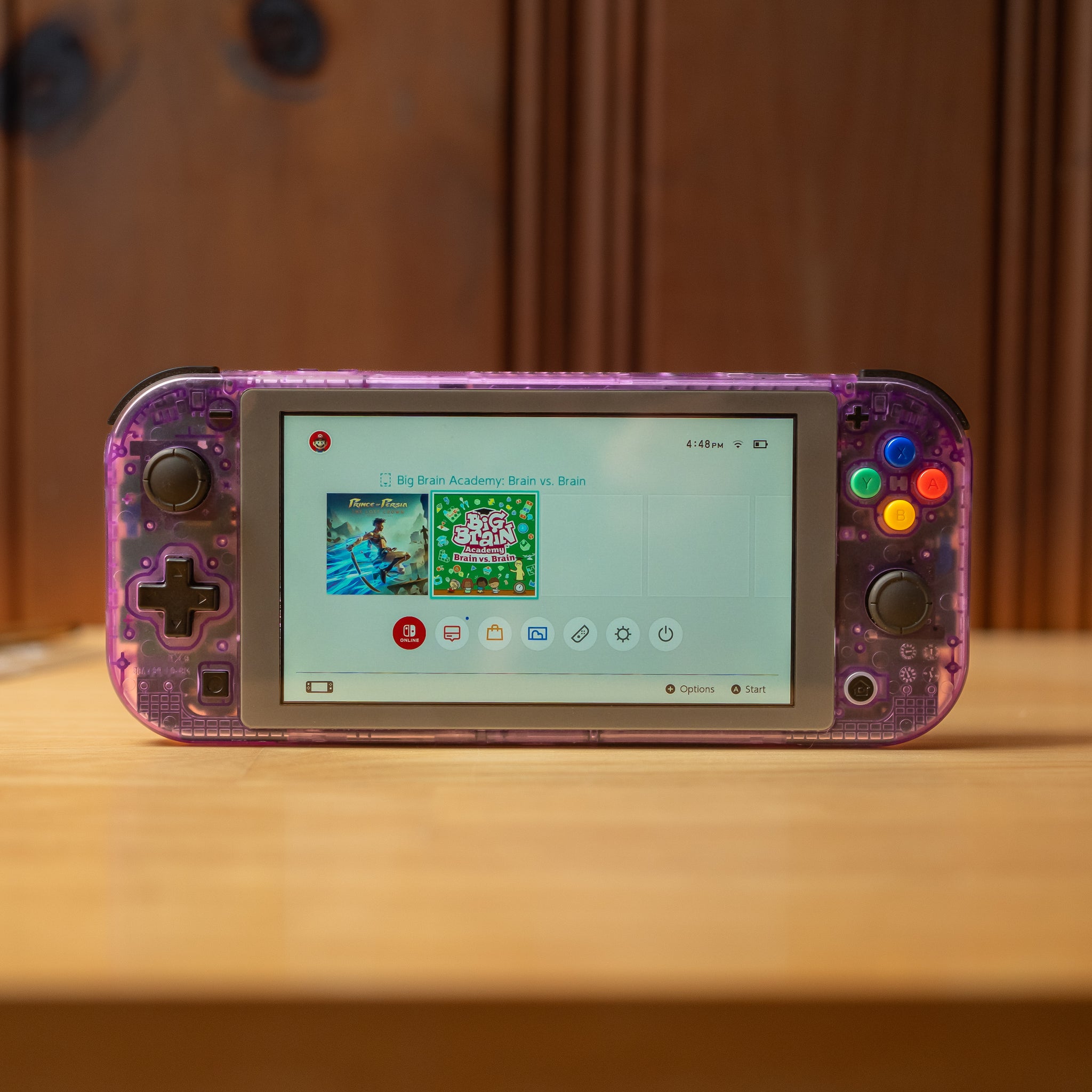 Atomic Purple Nintendo Switch Lite | Retro Custom Handheld