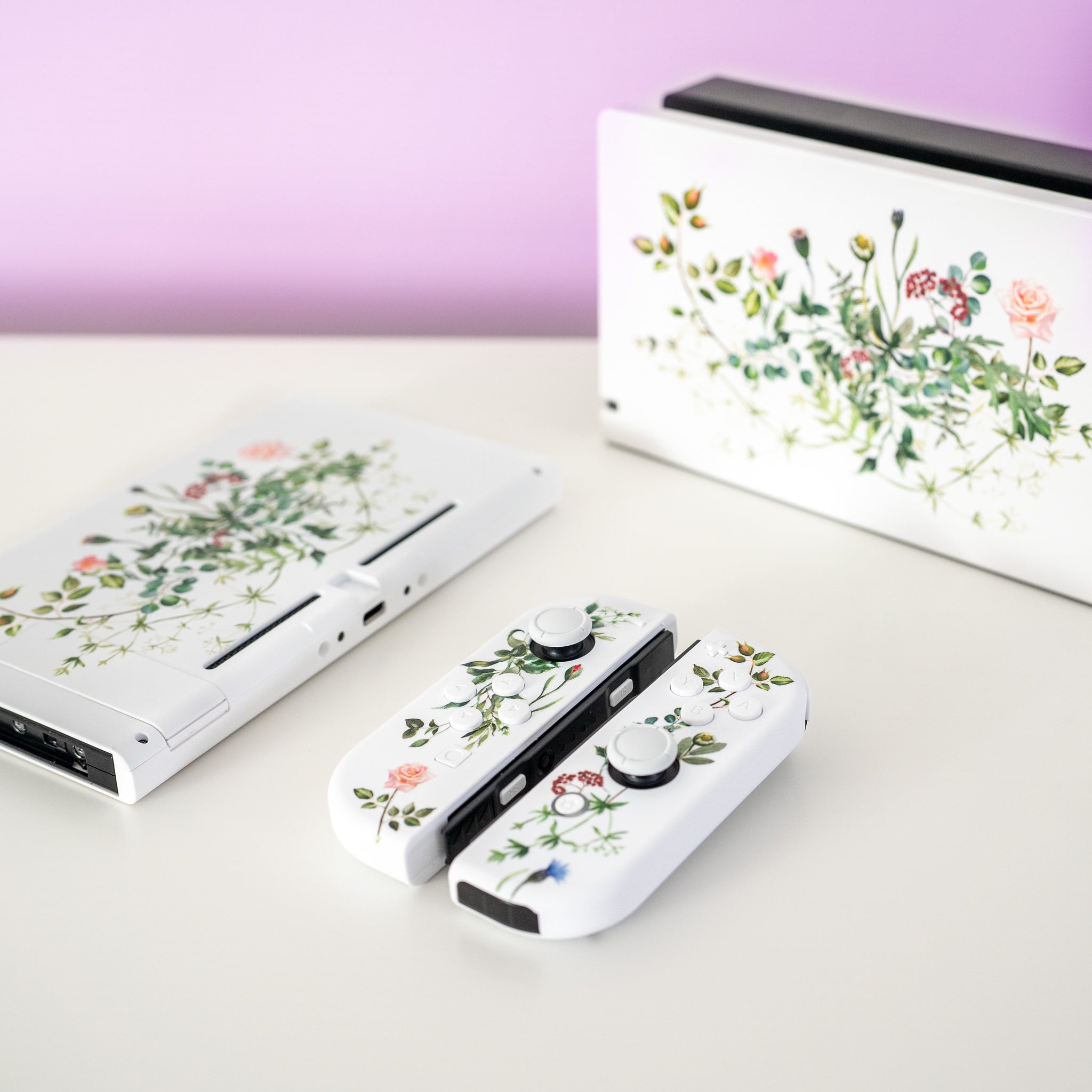 Customized Nintendo Switch Flowers Vines & Laurels Switch