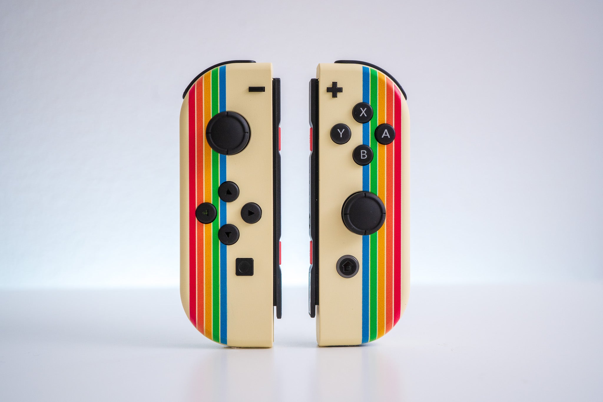 Custom Joy-Cons “80s Vibes” Old School Retro Gaming Mod