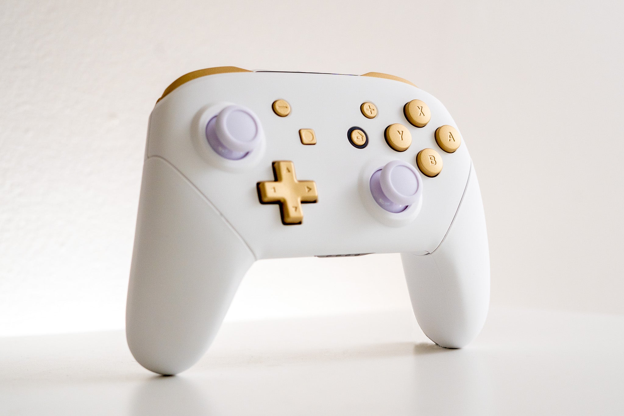 New Nintendo Switch Custom White Pro Controller - CHOOSE BUTTON COLOR on sale