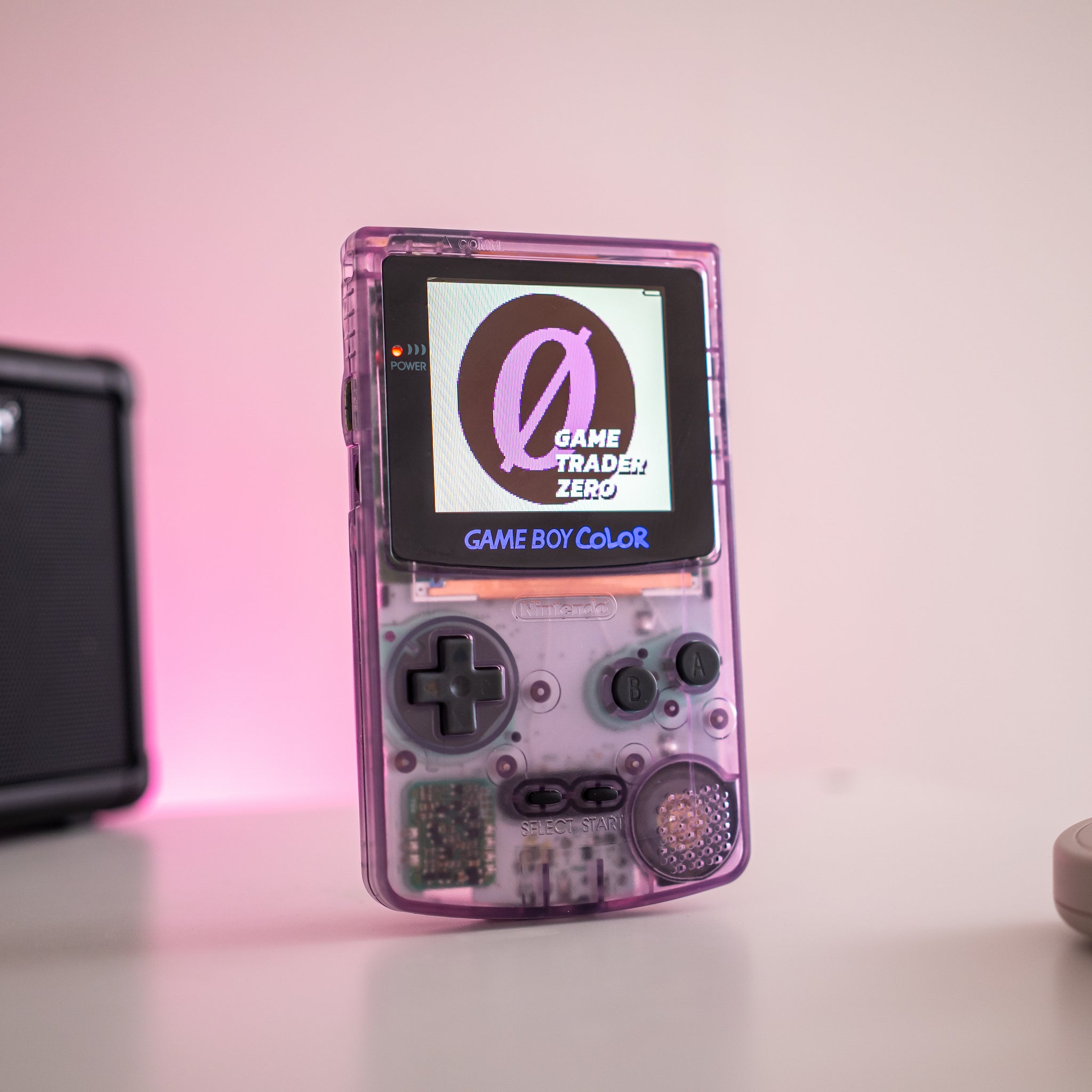 Custom Game Boy Pocket Famitsu Style With Backlit IPS Screen