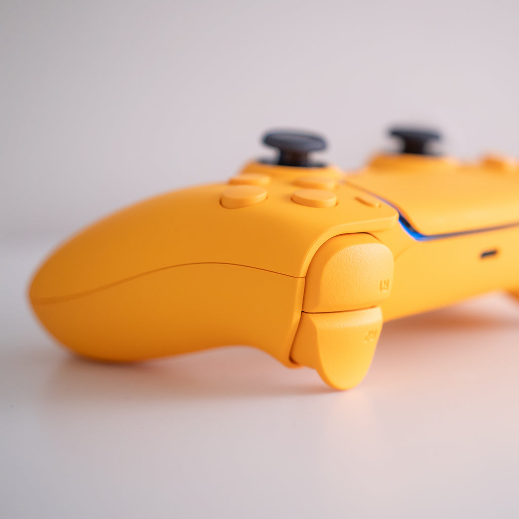 Yellow Rusted Controller PS5 DualSense Yellow Controller — Custom Sony Wireless Controller ...