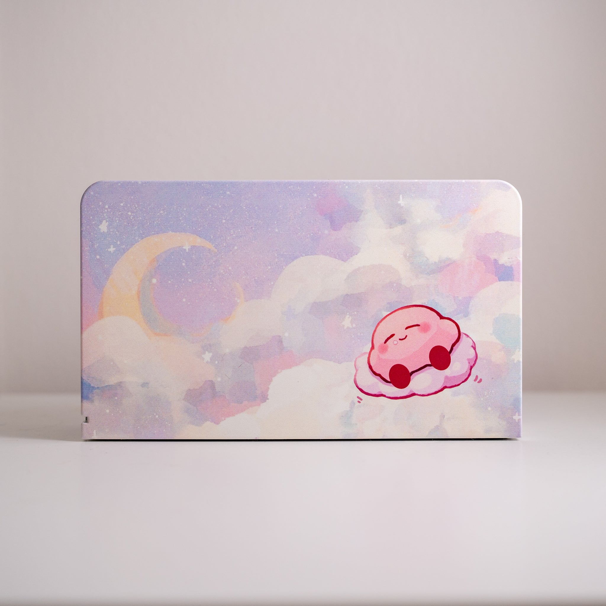 Kirby-Inspired Nintendo Switch Dock Cover Pink And Cloud
