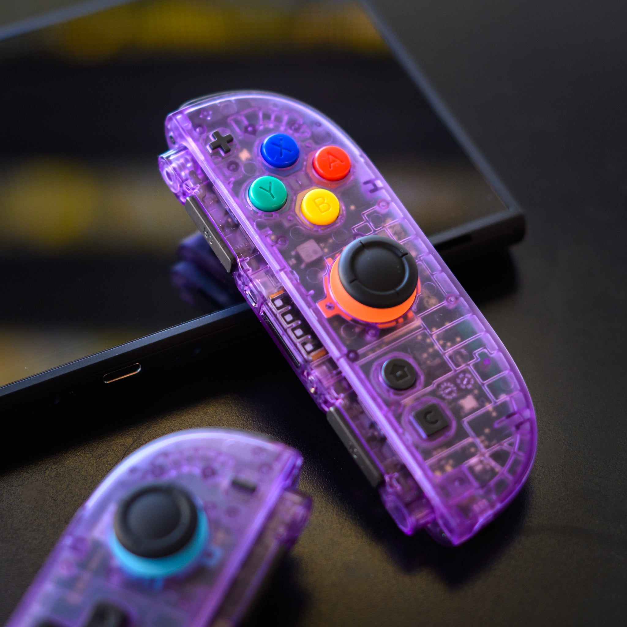 Retro Atomic Purple Joy-Cons 2 for Nintendo Switch 2 - GameTraderZero