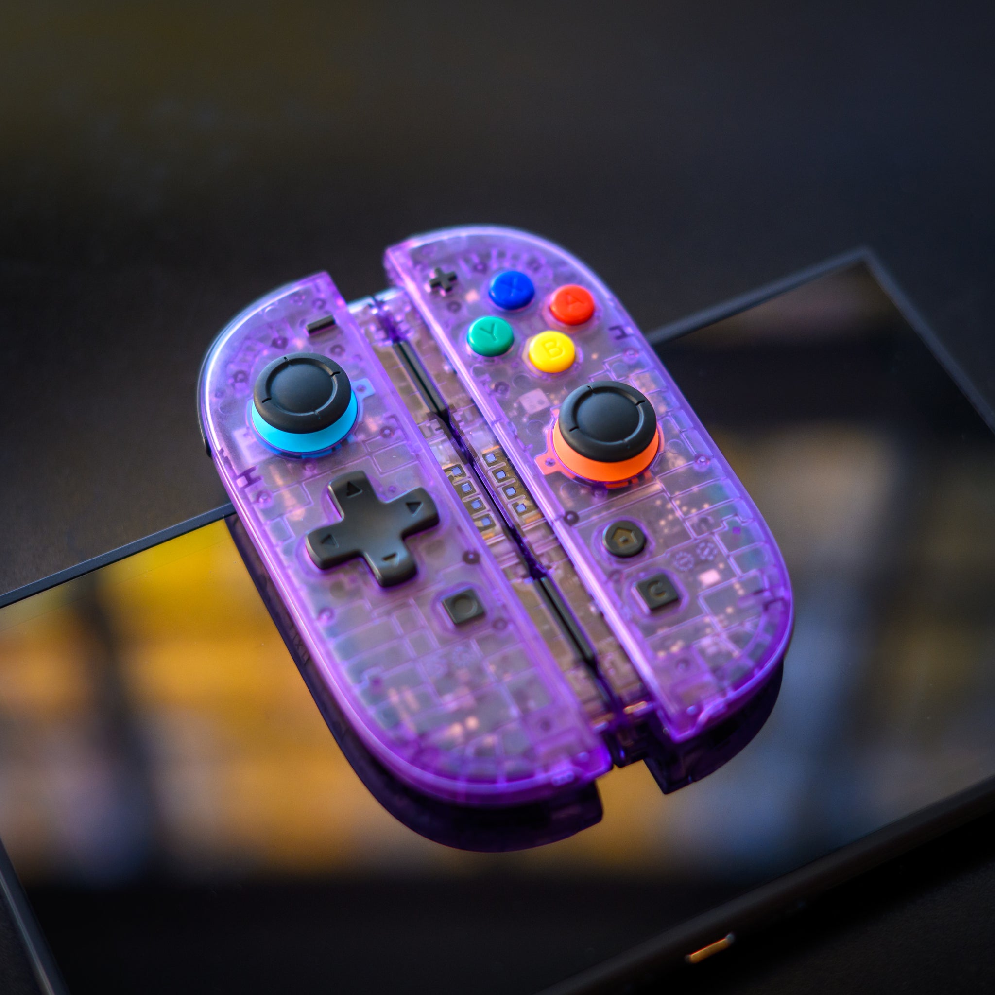 Retro Atomic Purple Joy-Cons 2 for Nintendo Switch 2 - GameTraderZero