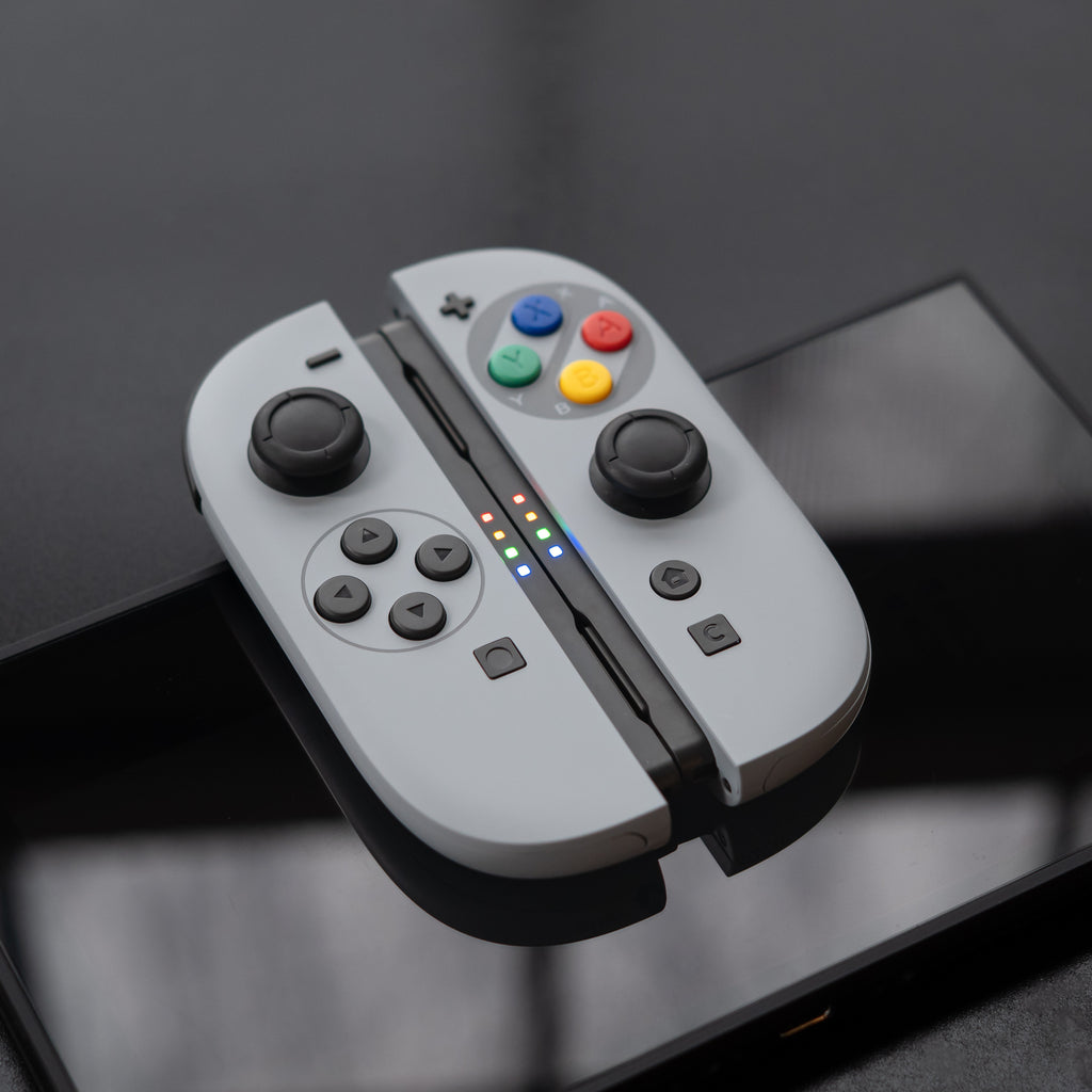 Custom Switch 2 Joy-Cons: Super Famicom Purist Edition | GameTraderZero