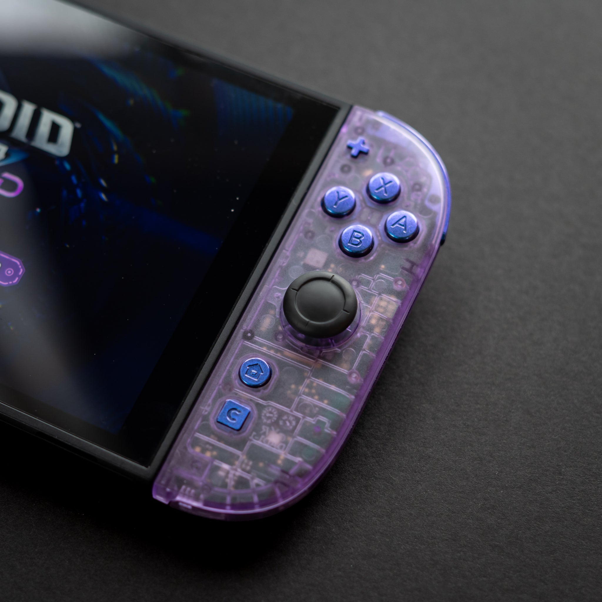 GameTraderZero | Atomic Purple Custom Switch 2 Joy-Cons with Retro