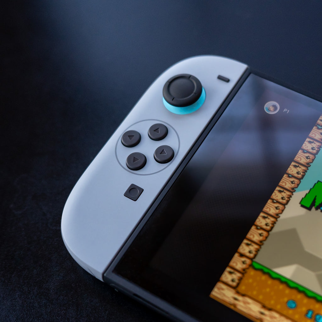 SNES Custom Switch 2 Joy-Cons | Hand-Cast Resin Buttons – GameTraderZero