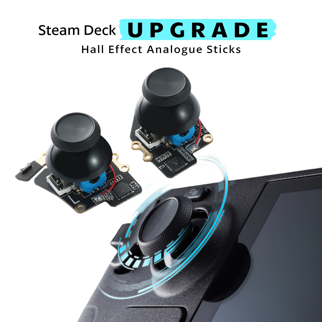 Steam Deck GuliKit Hall Effect Joystick Upgrade | LCD & OLED