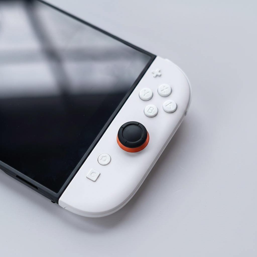White on White Custom Switch 2 Joy-Cons | GameTraderZero