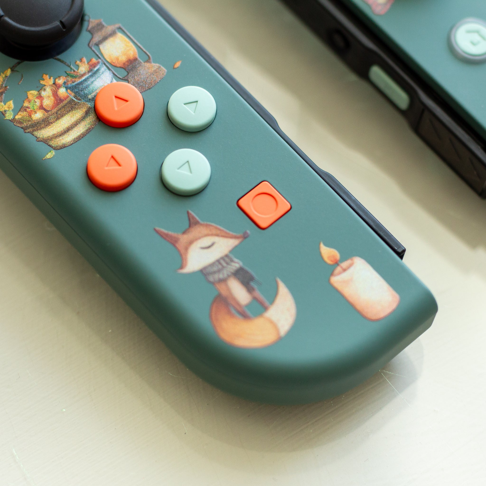Cozy Joy-Cons Cute Fox And Fall Colors Nintendo Switch Gaming Cozy Joy-Cons Cute Fox And Fall Colors Nintendo Switch Gaming