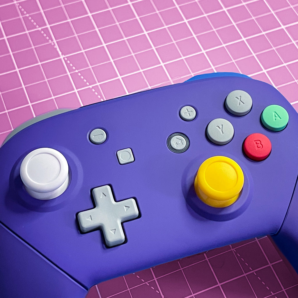 Console Controller Mods Nintendo Switch Pro Controller Mod GameCube Retro Style Customized Con ...
