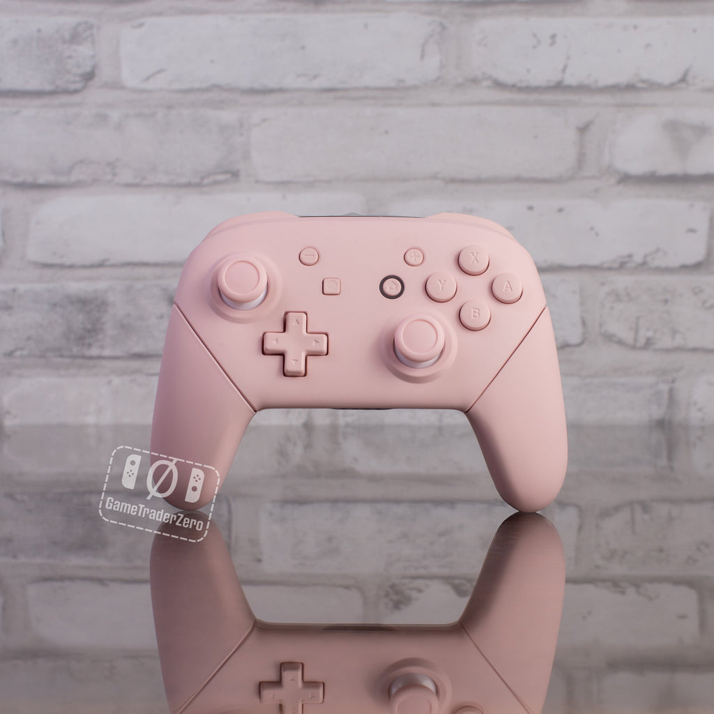 Controller Pink Customize Pro-Controller All-Pink Mod Nintendo Switch Custom Controller Pink wit ...