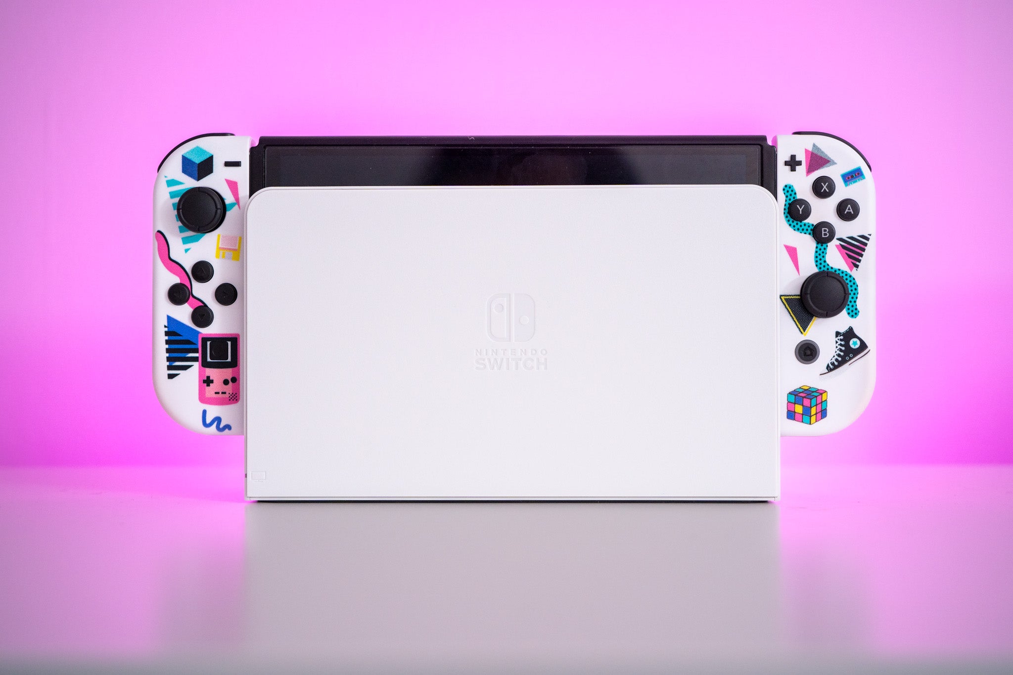 Custom Joy-Cons “90s Nostalgia” Old School Mod - Nintendo