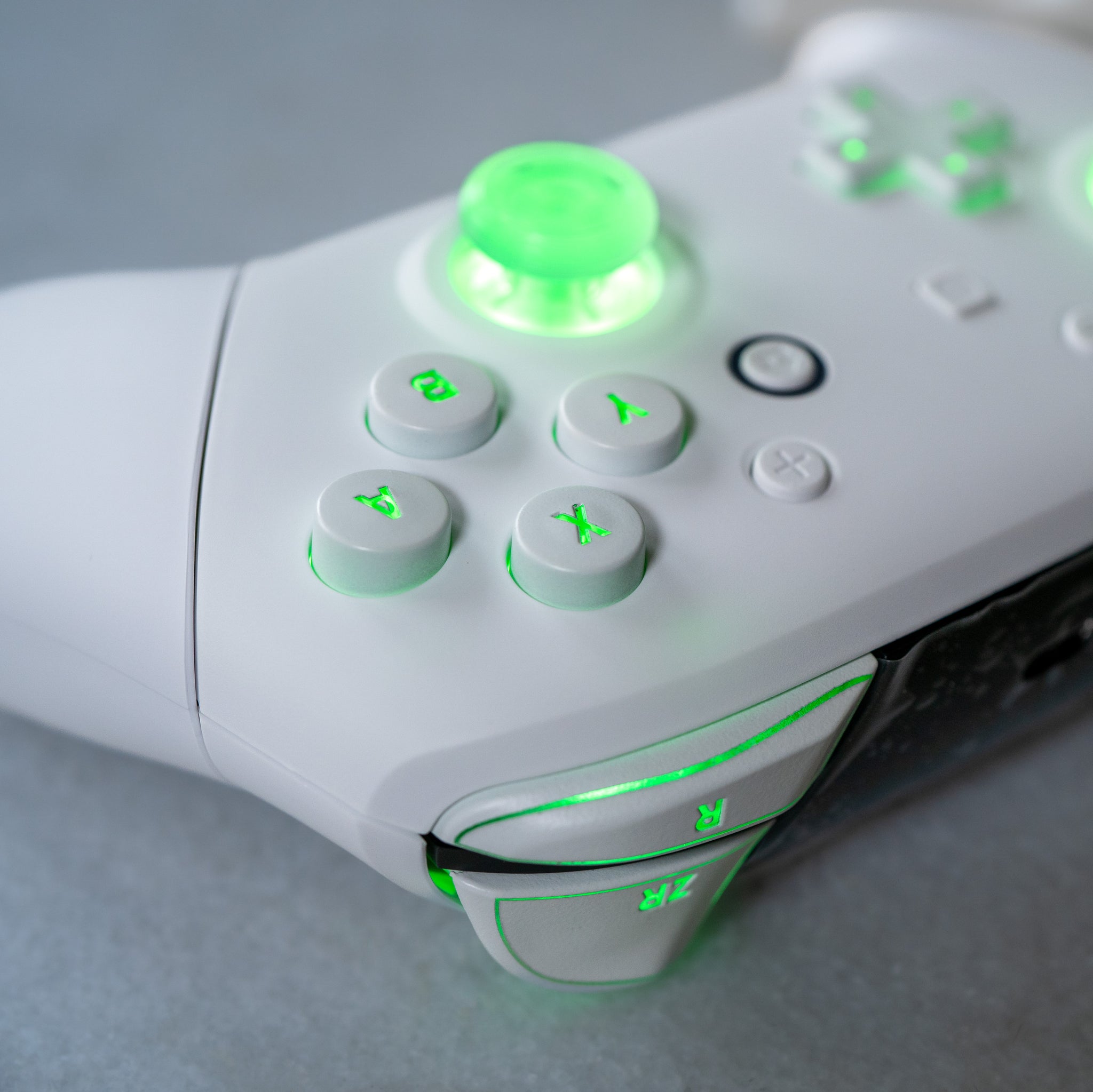 Nintendo Switch ホワイトカスタム CUSTOM Pro Controller Nintendo SWITCH Controller Mod White