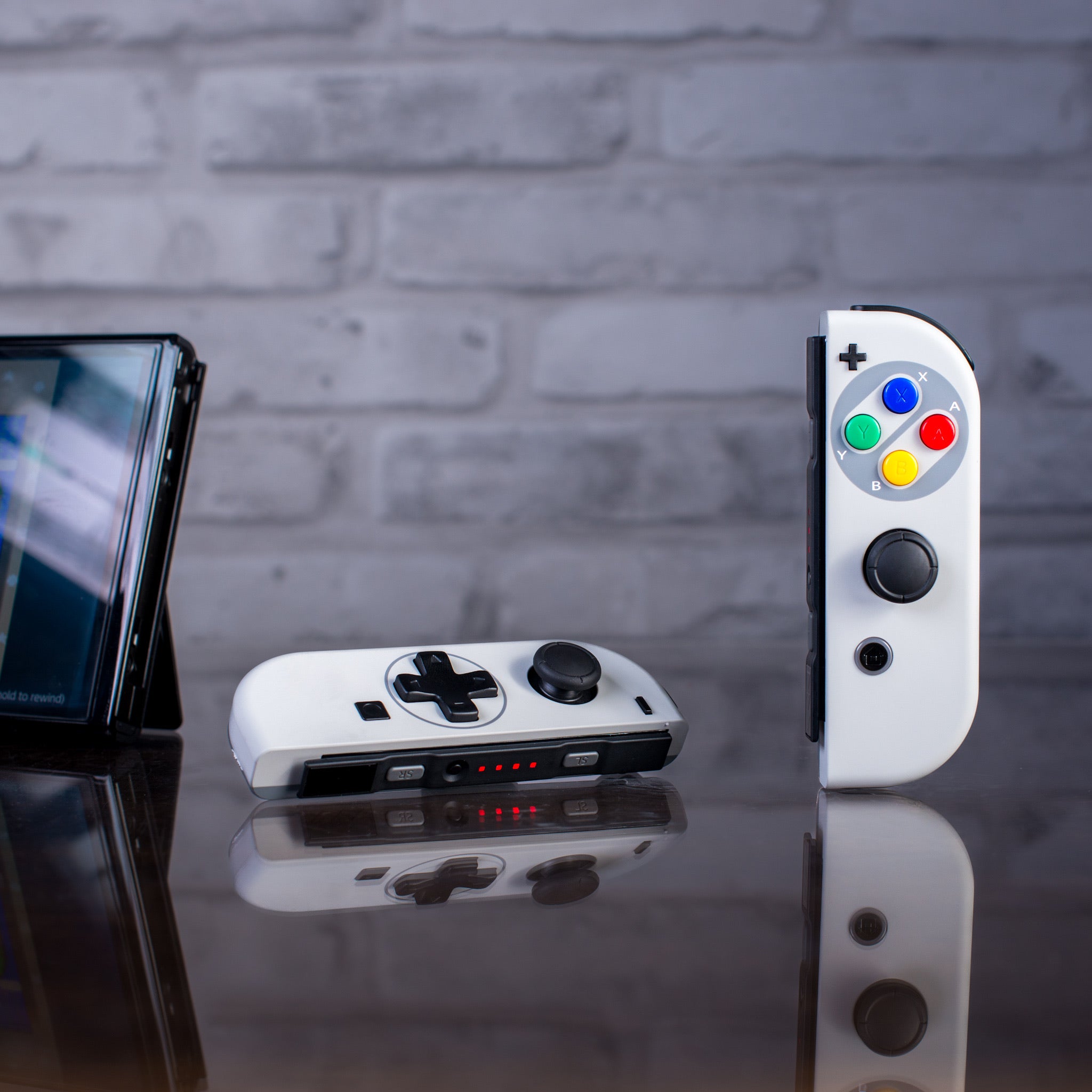 Custom Joy-Con SNES EU Mod Nintendo Switch Controllers Retro Super