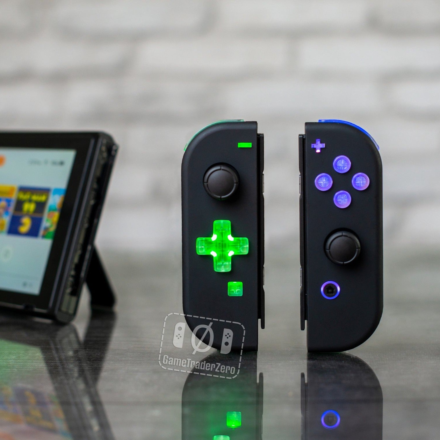 Games Nintendo Switch Joy Con Home Button Light Custom Nintendo