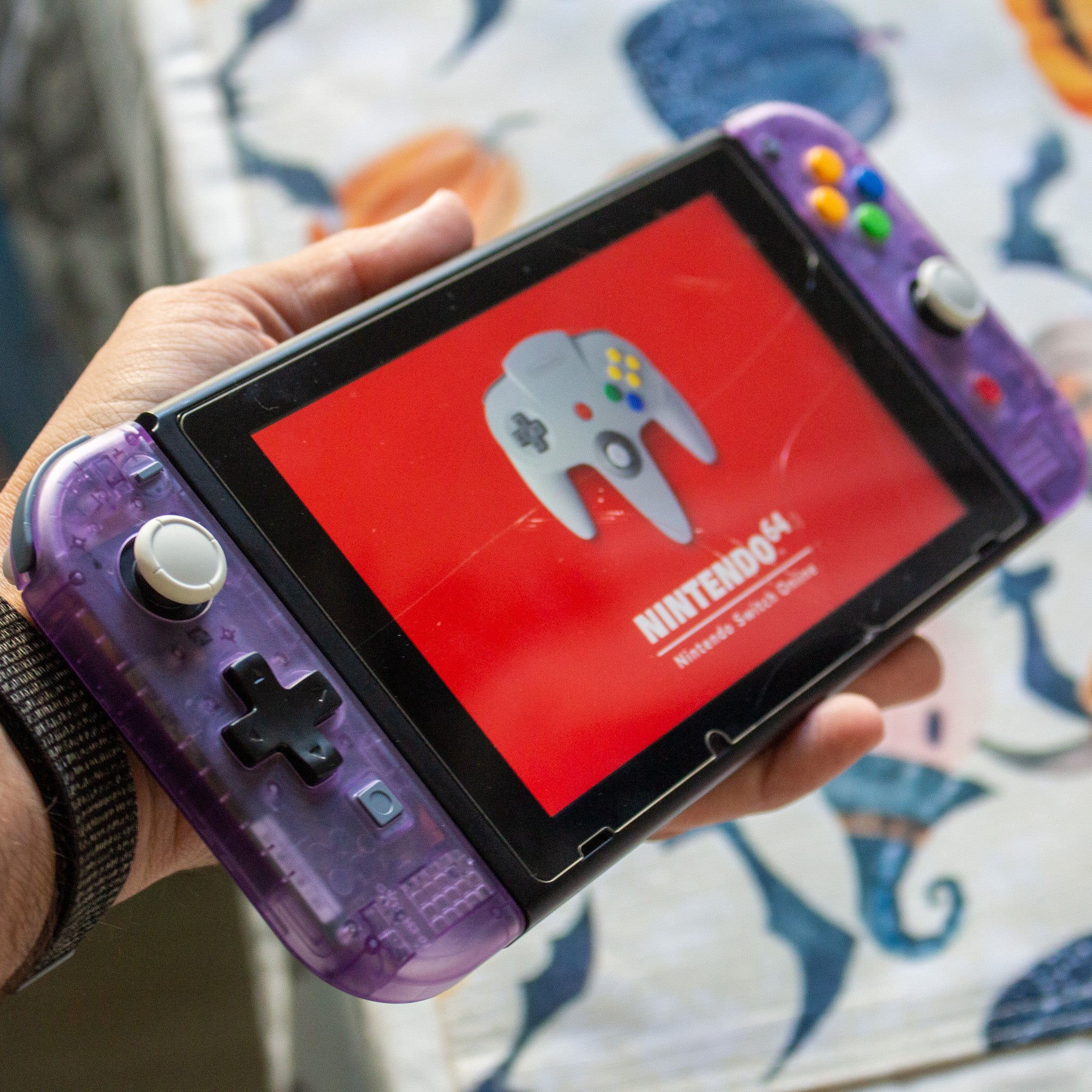N64 Style Joy-Con Controllers Custom JoyCons Gaming Controller