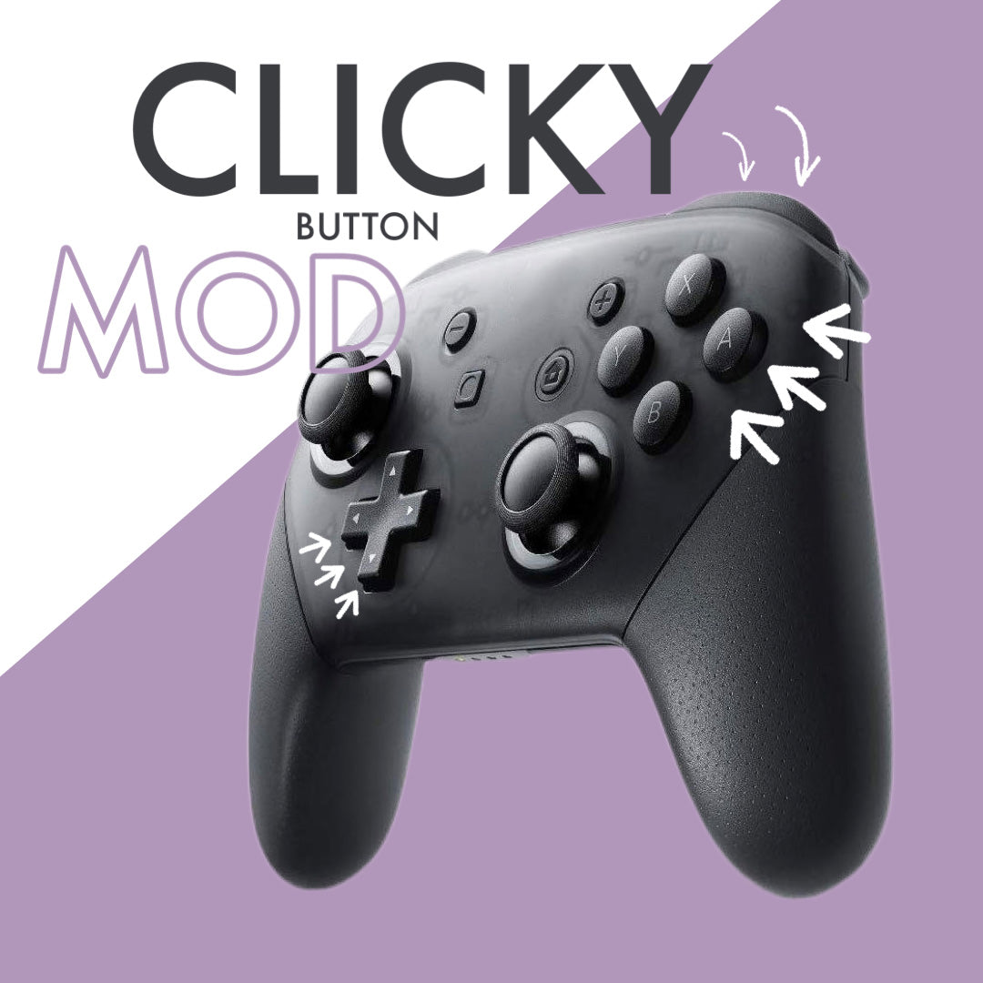 Pro-Controller Clicky Button Mod Nintendo Switch Controller